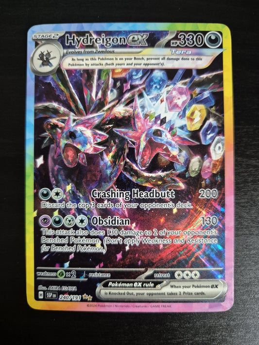 Hydreigon ex Surging Sparks 240/191 Special Illustration Rare - Near Mint