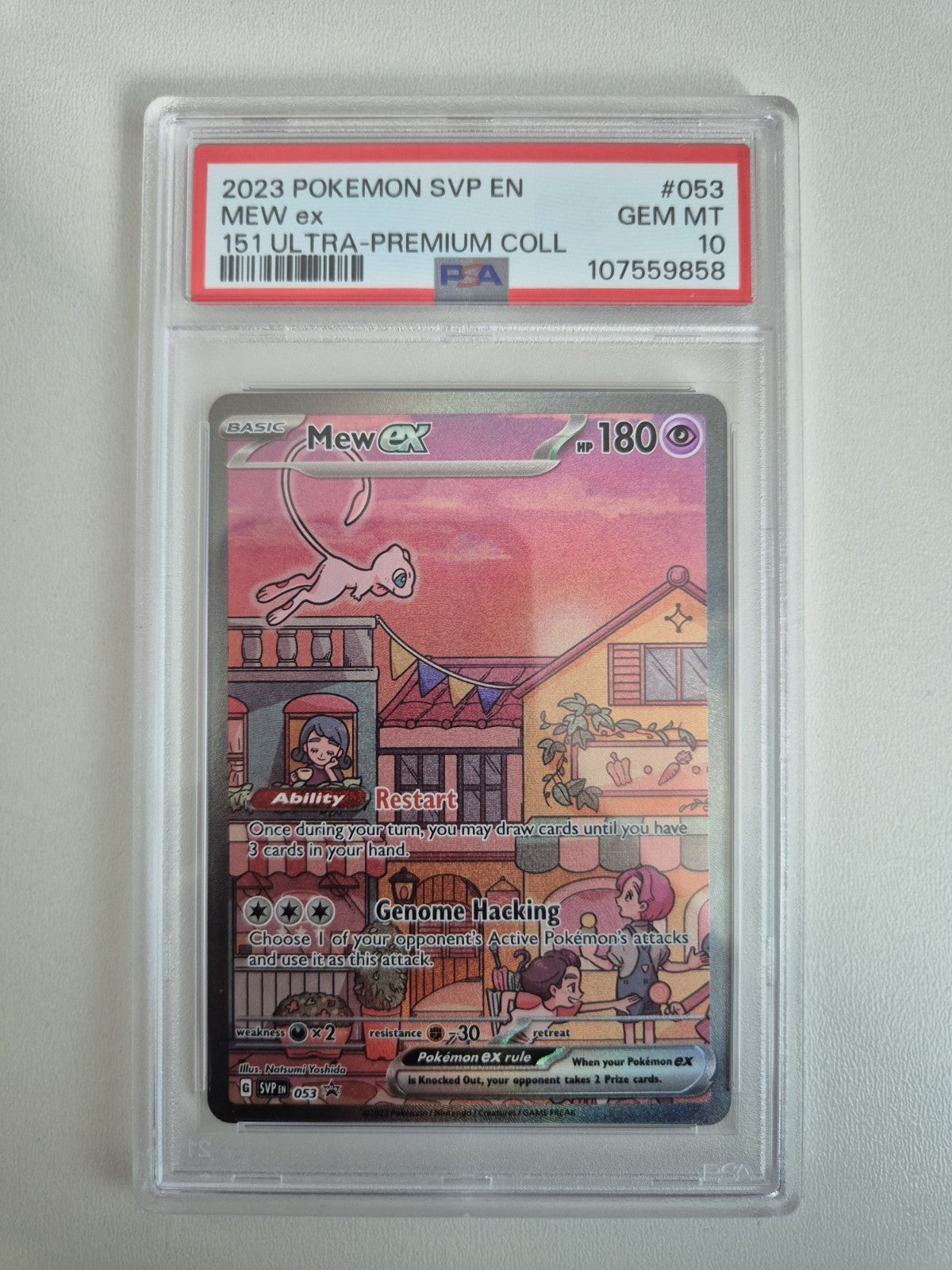 PSA 10 Mew ex 053 SVP Promo 151 Ultra Premium Collection Pokemon TCG GEM MINT