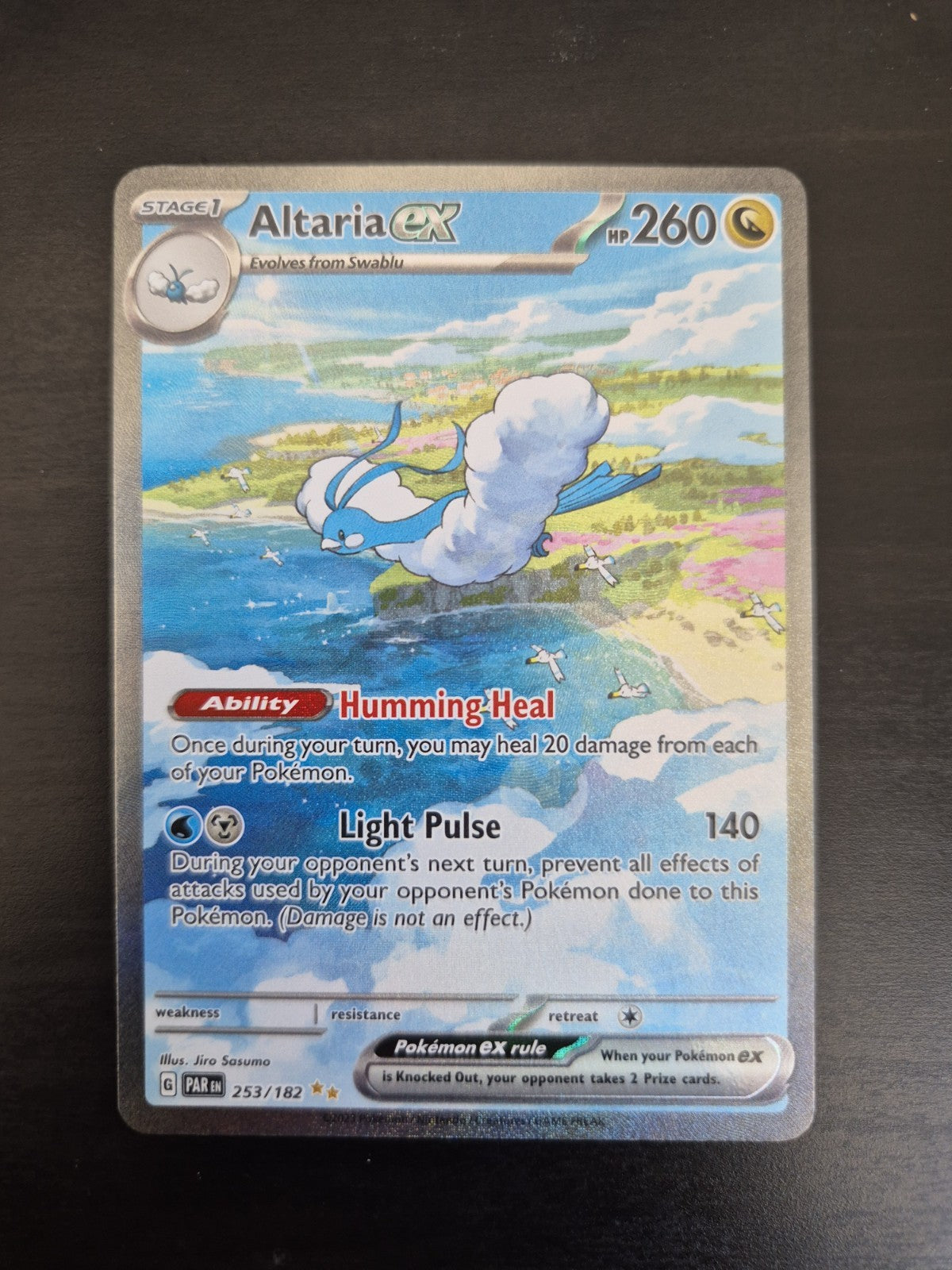 Altaria Ex Paradox Rift 253/183  Special Illustration Rare Pokemon TCG NM