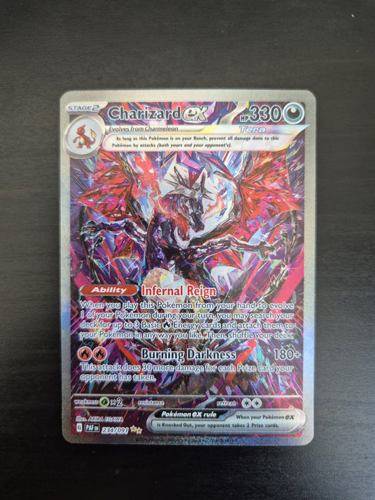 Charizard ex 234/091 Paldean Fates Special Illustration Pokemon Card Near Mint