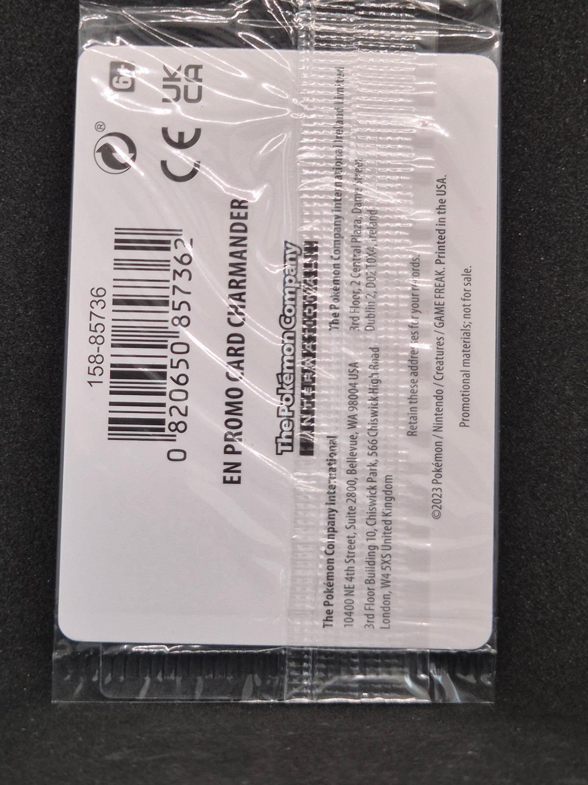 Charmander EB Games Promo #004