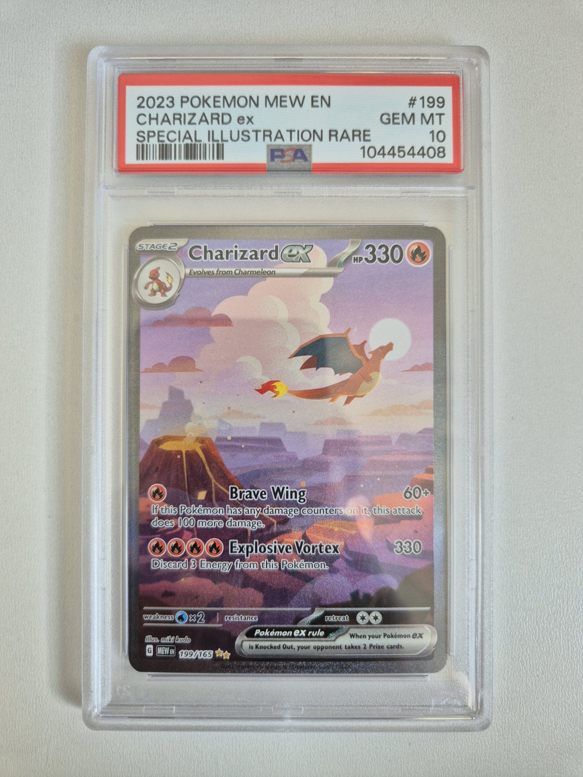 PSA 10 - Pokemon TCG Scarlet & Violet - 151 - Charizard EX  199/165 - Ultra Rare