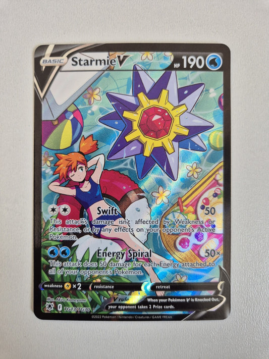 Starmie V Sword & Shield-Astral Radiance TG13/TG30 Holo Ultra Rare Pokémon TCG