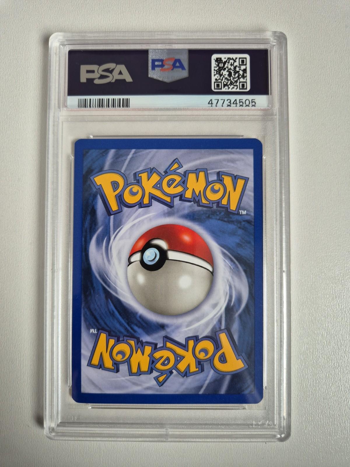 PSA 7 Shining Celebi 106/105 Neo Destiny Holo Secret Rare Pokemon Card NEAR MINT