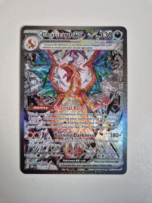 Charizard ex 223/197 Obsidian Flames Special Illustration Rare Polemon Near Mint