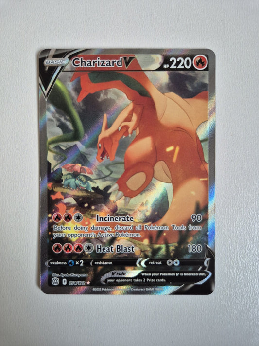 Charizard V 154/172 Brilliant Stars Alternative Art Card Pokémon TCG Near Mint
