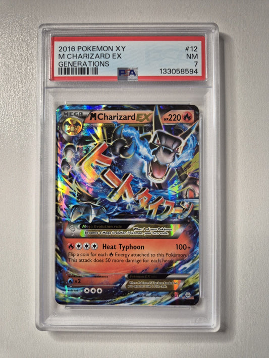 PSA 7 M Charizard EX 12/83 Generations Pokémon XY TCG Full Art NEAR MINT