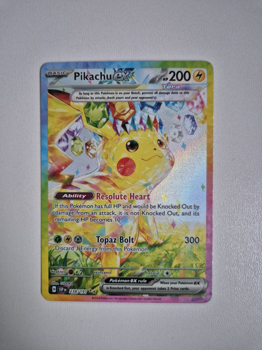 Pikachu ex 238/191 Sv08: Surging Sparks Holo Ultra Rare Pokemon TCG Near Mint