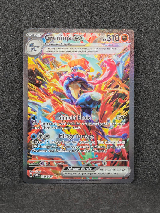 Greninja ex Twilight Masquerade #214