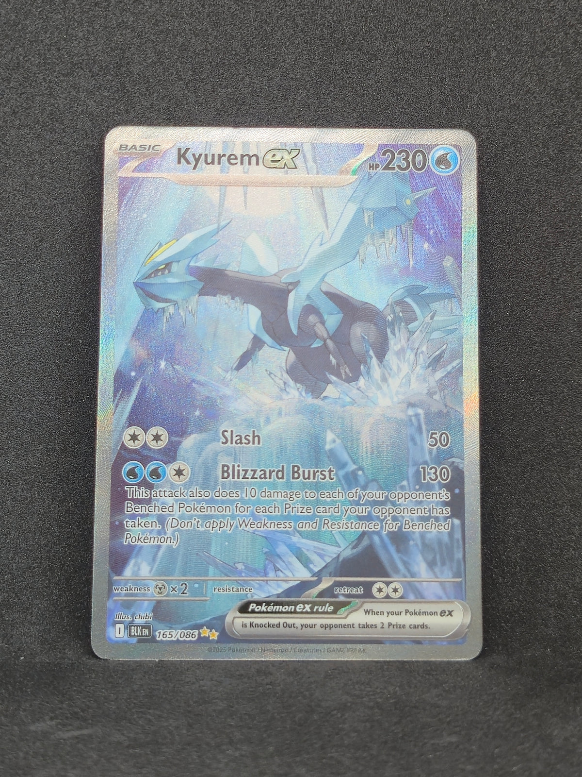 Kyurem ex Black Bolt #165