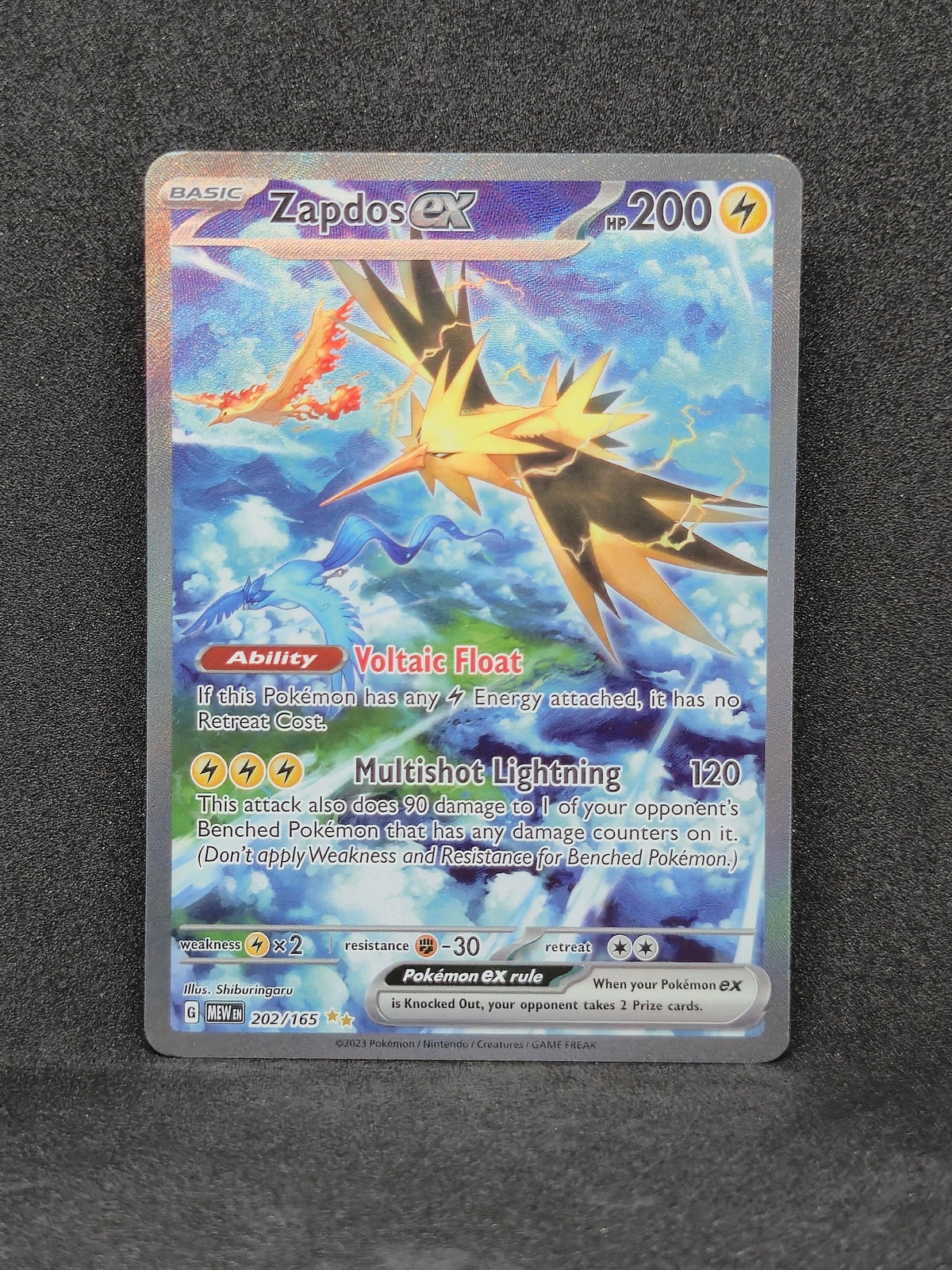 Zapdos ex 151 #202