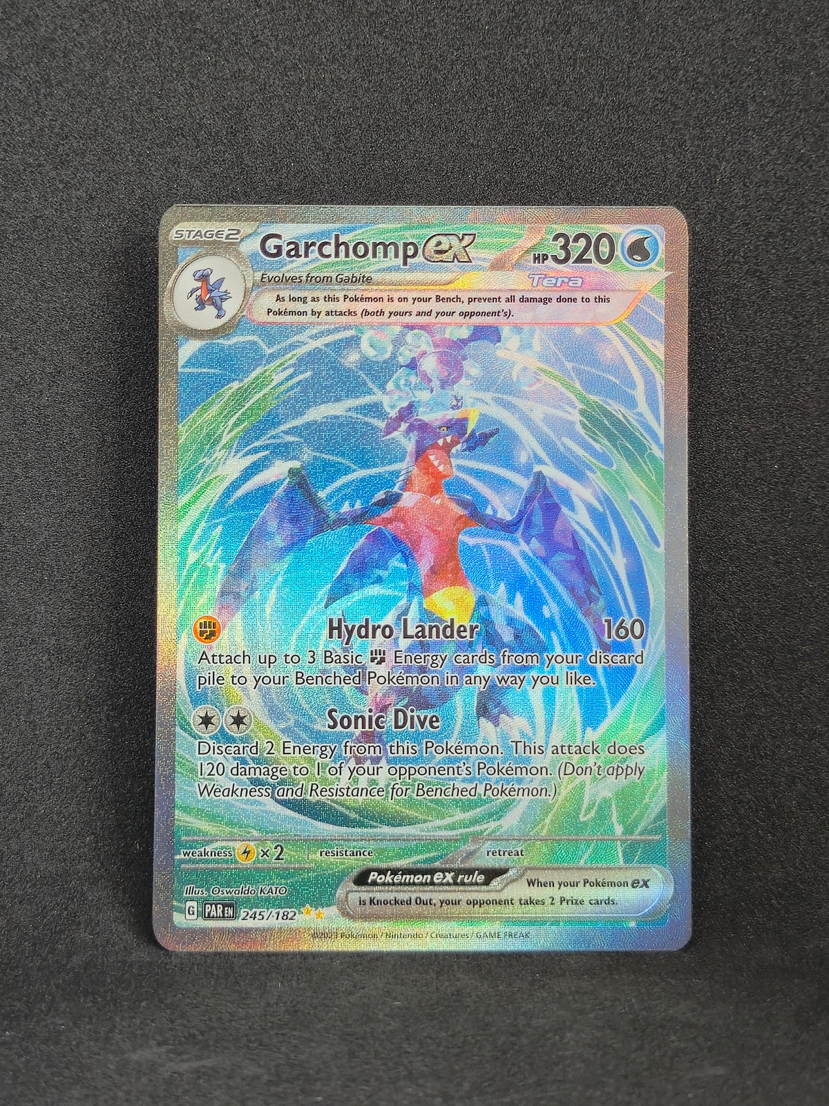 Garchomp ex Paradox Rift #245