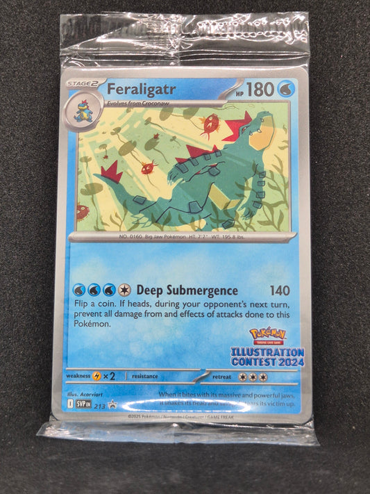 Illustration Contest 2024 (Feraligatr, Pikachu & Toxtricity)