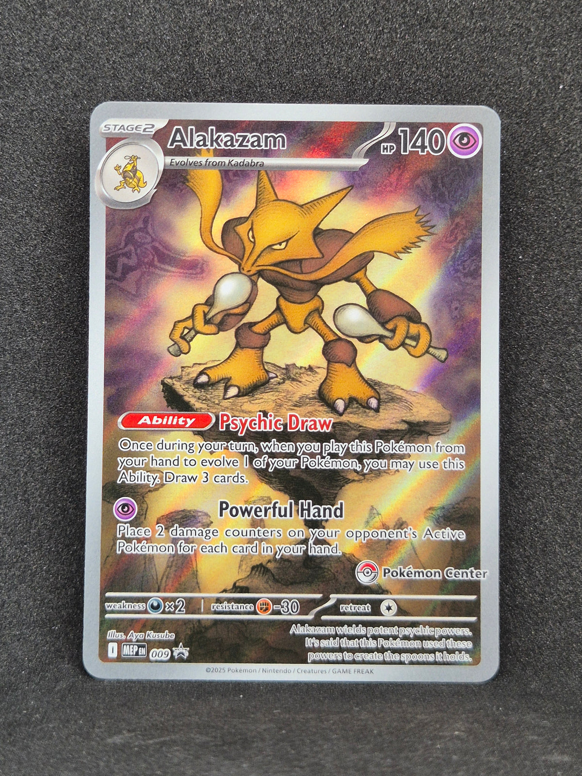 Alakazam Mega Evolution PC Promo #009