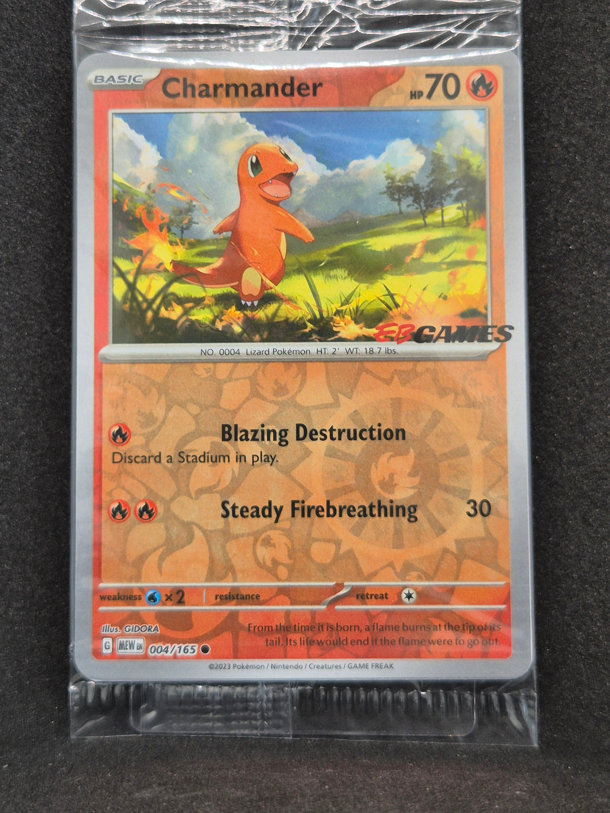 Charmander EB Games Promo #004
