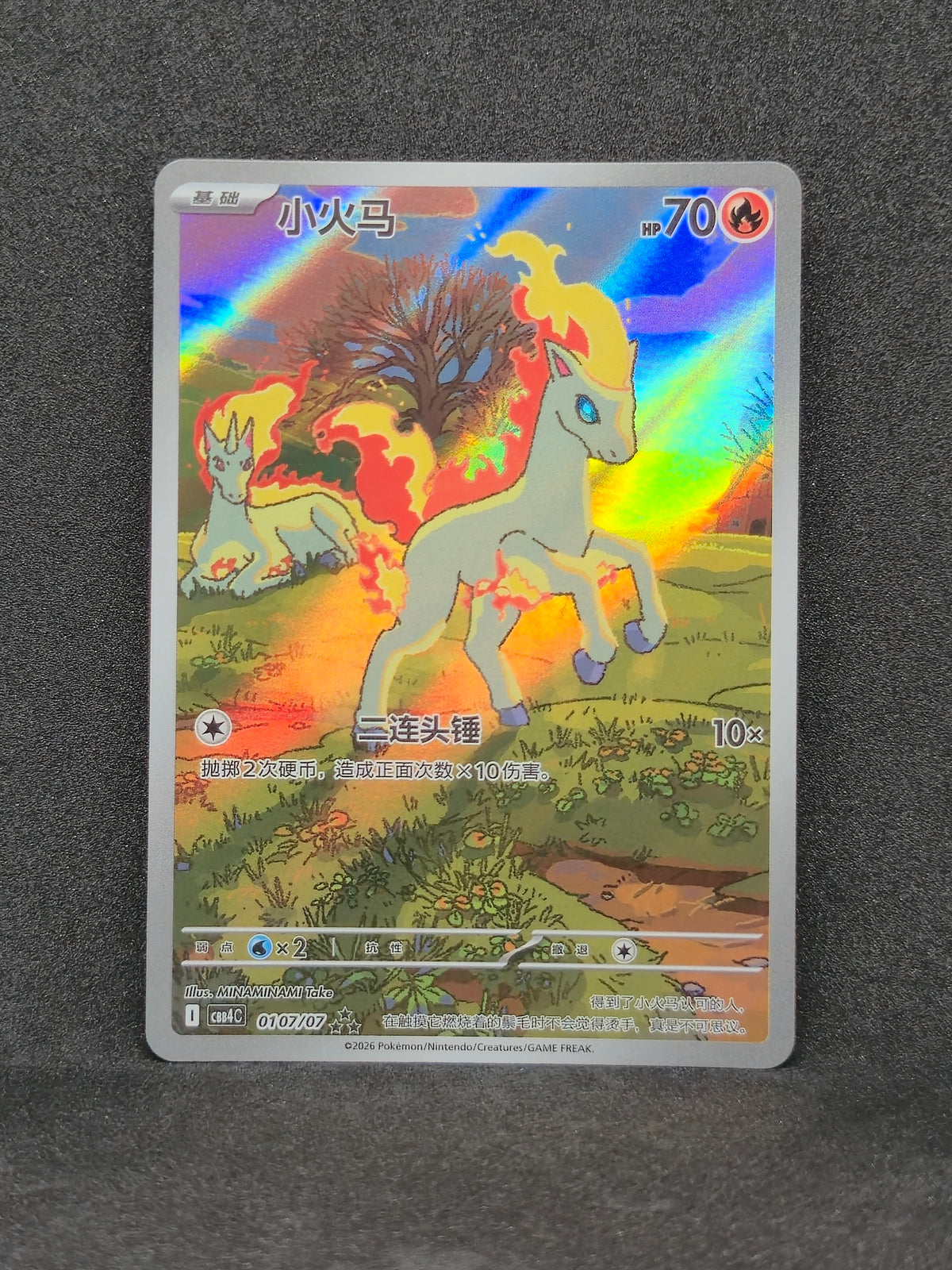 Ponyta Gem Pack 4 #0107