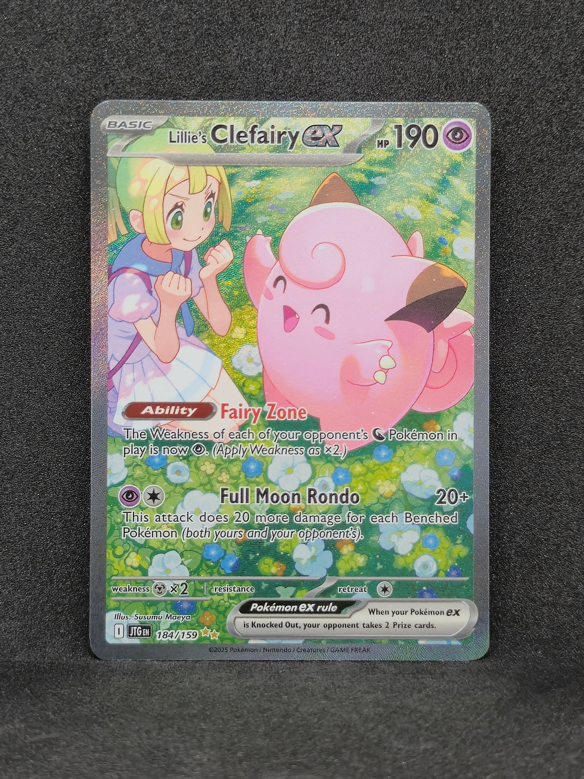 Lillie's Clefairy ex Journey Together #184