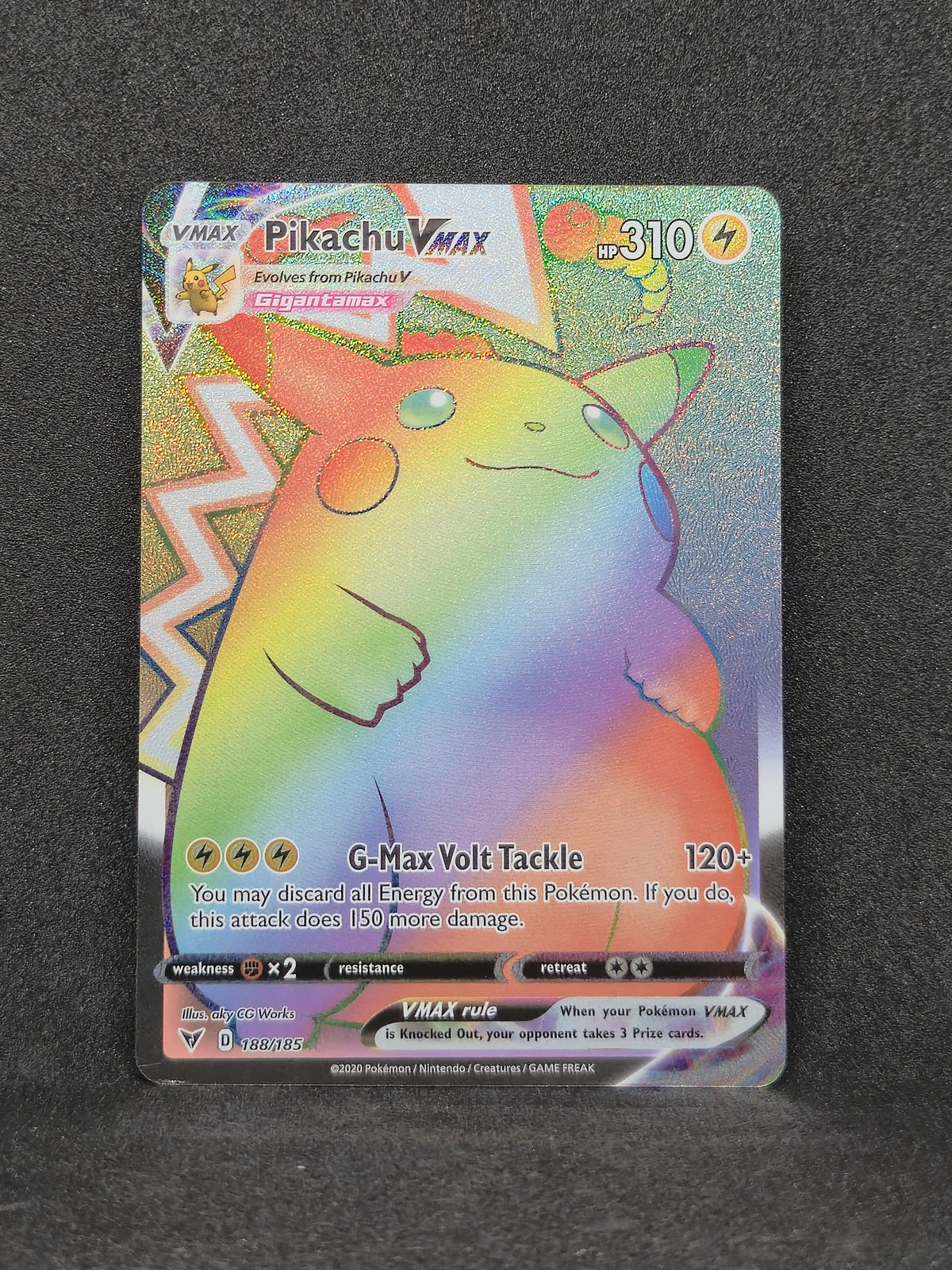 Pikachu VMAX Vivid Voltage #188
