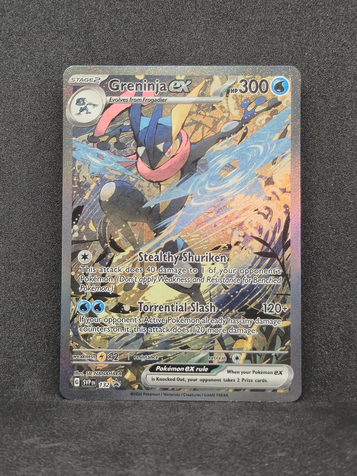 Greninja ex Shrouded Fable Promo #132