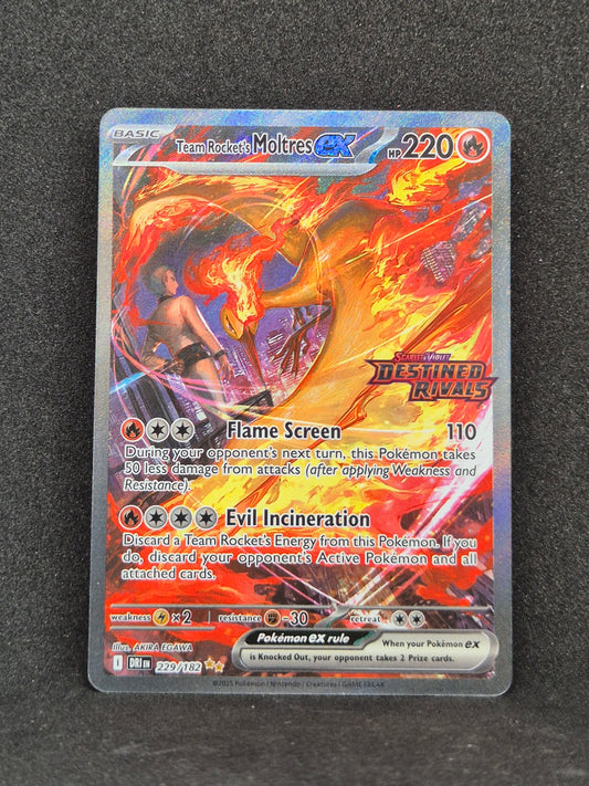 Team Rocket's Moltres Stamped Promo 229