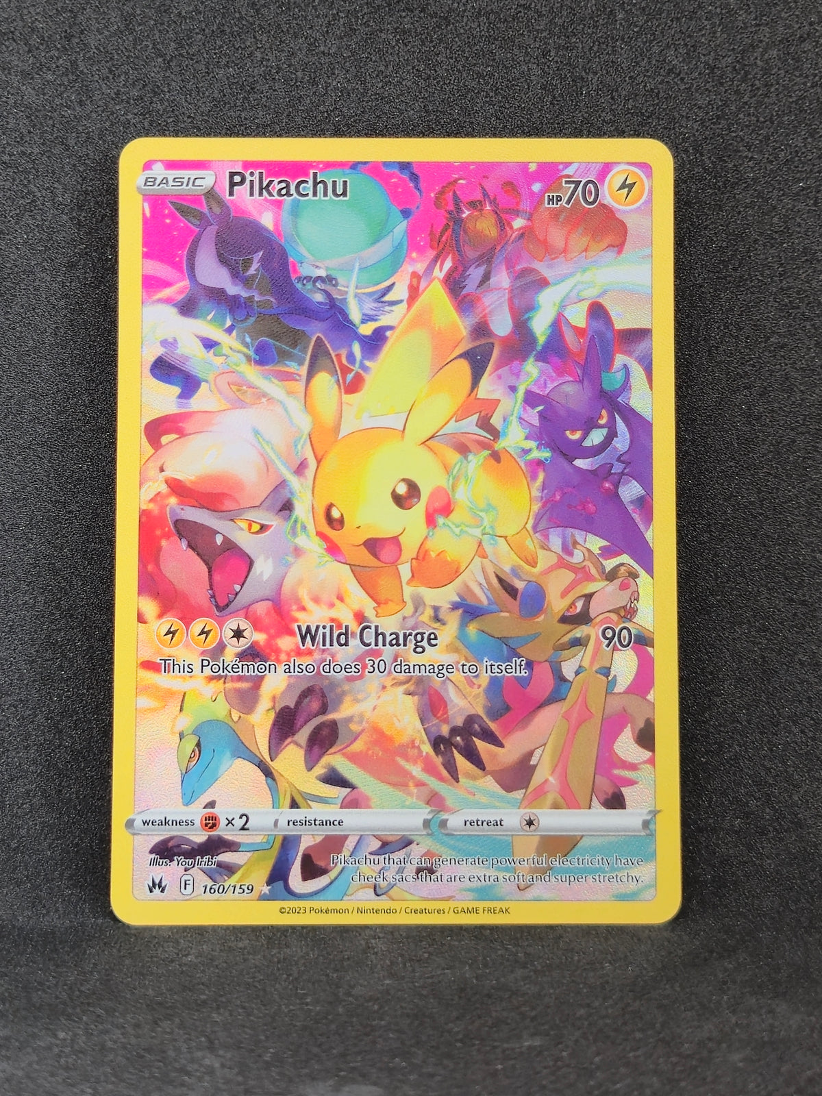 Pikachu Crown Zenith #160