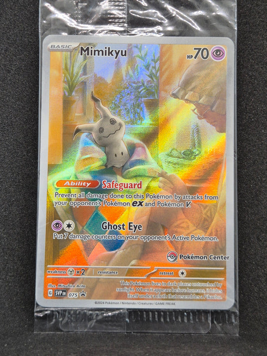 Mimikyu Paldean Fates PC ETB Promo #075