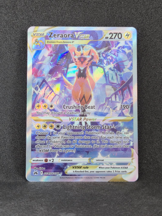Zeraora VSTAR Crown Zenith #GG43