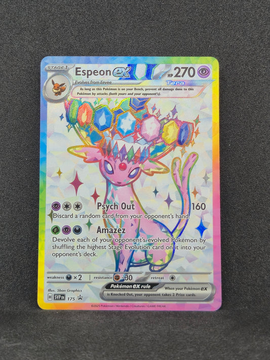 Espeon ex Prismatic Promo #175
