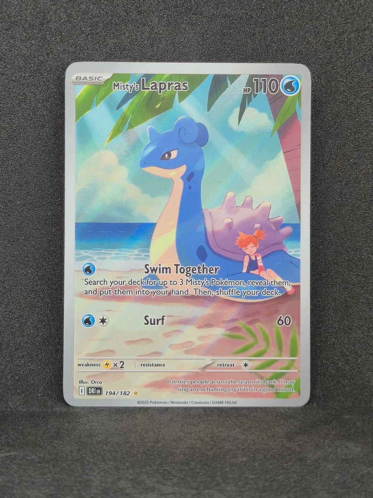 Misty's Lapras Destined Rivals #194