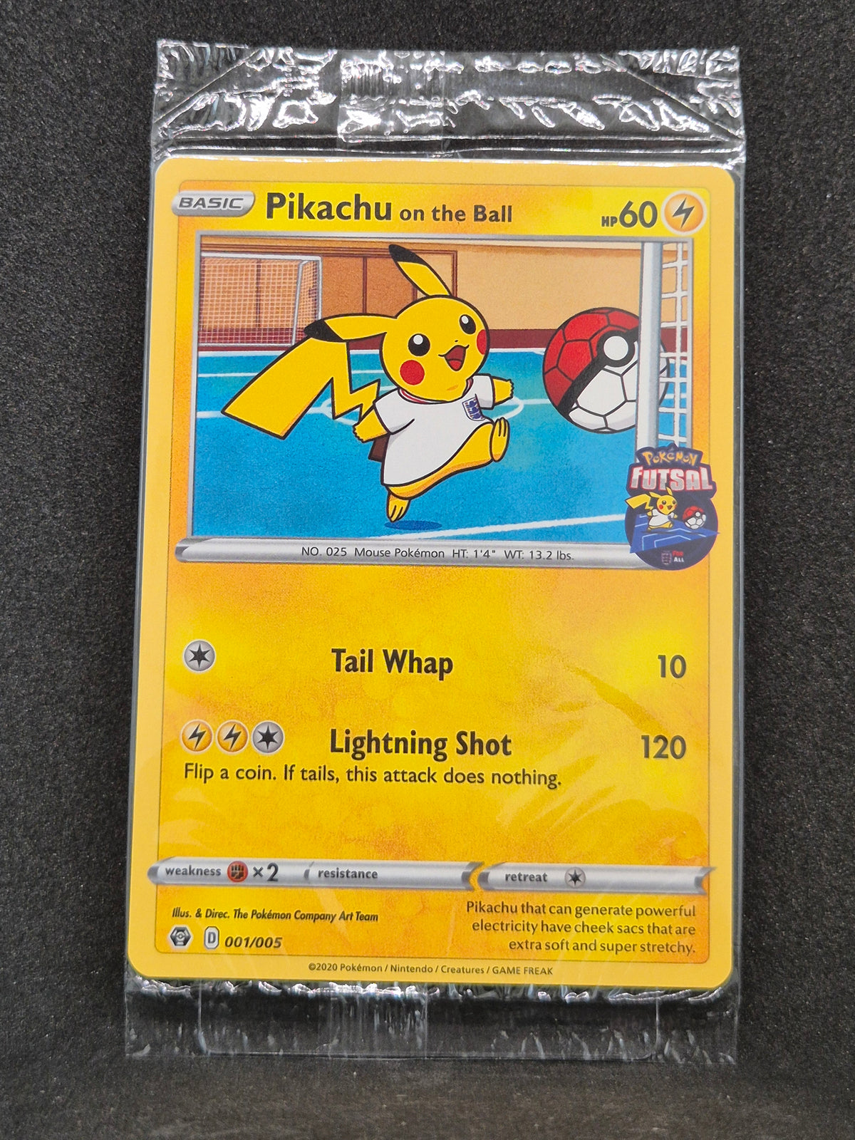 Pikachu On The Ball Promo #001
