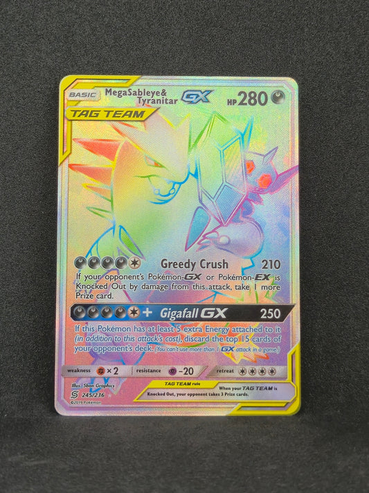 Mega Sableye & Tyranitar GX Unified Minds #245