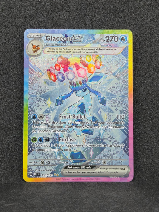 Glaceon ex Prismatic Evolutions #150
