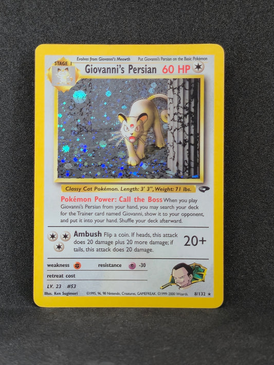 Giovanni's Persian Gym Challenge #8