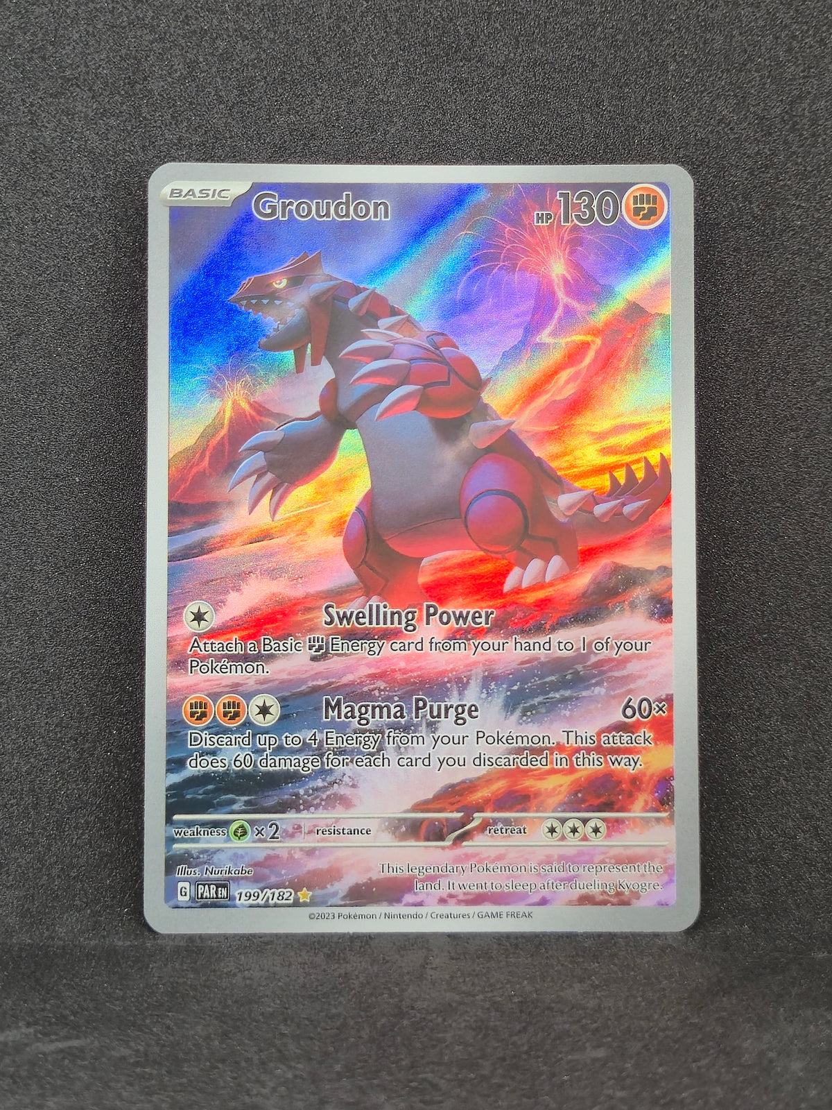 Groudon Paradox Rift #199
