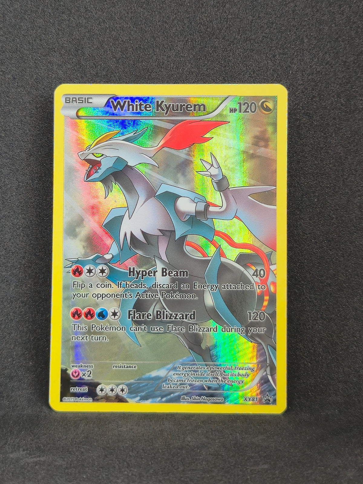White Kyurem XY Promo #81