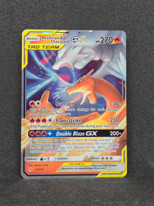Reshiram & Charizard GX Unbroken Bonds #20