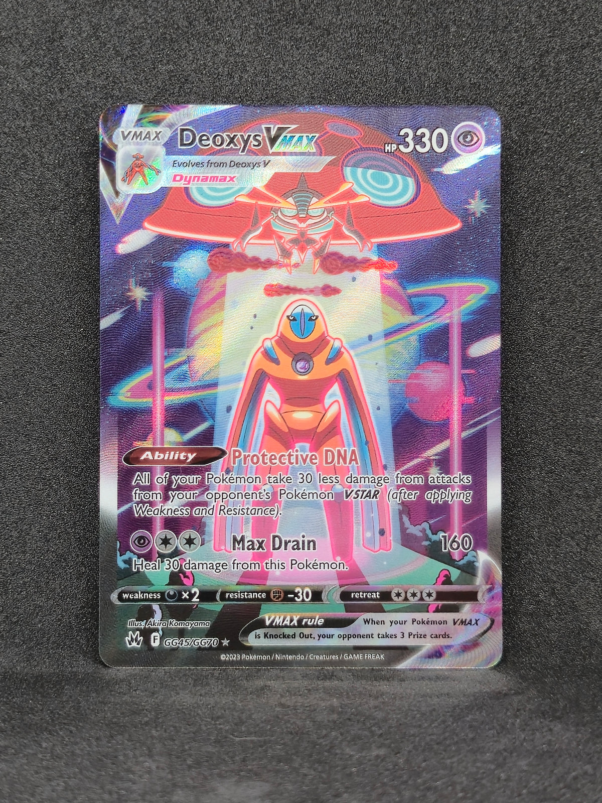 Deoxys VMAX Crown Zenith #GG45