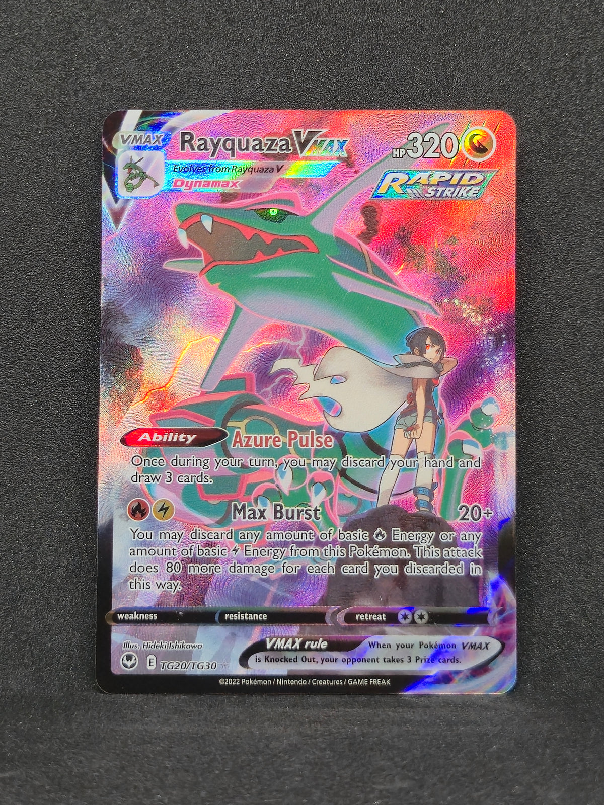 Rayquaza VMAX Silver Tempest #TG20