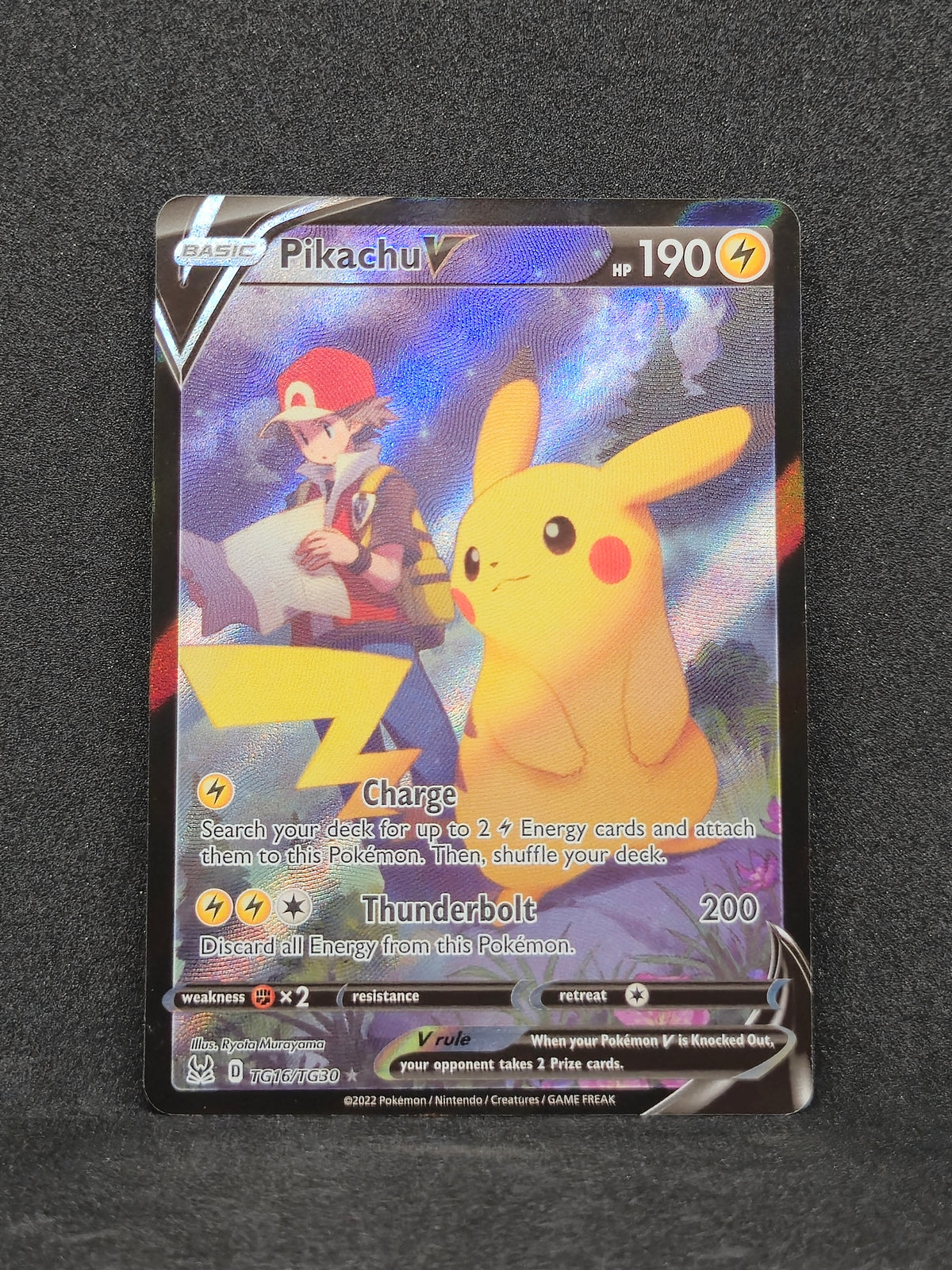 Pikachu V Lost Origin #TG16