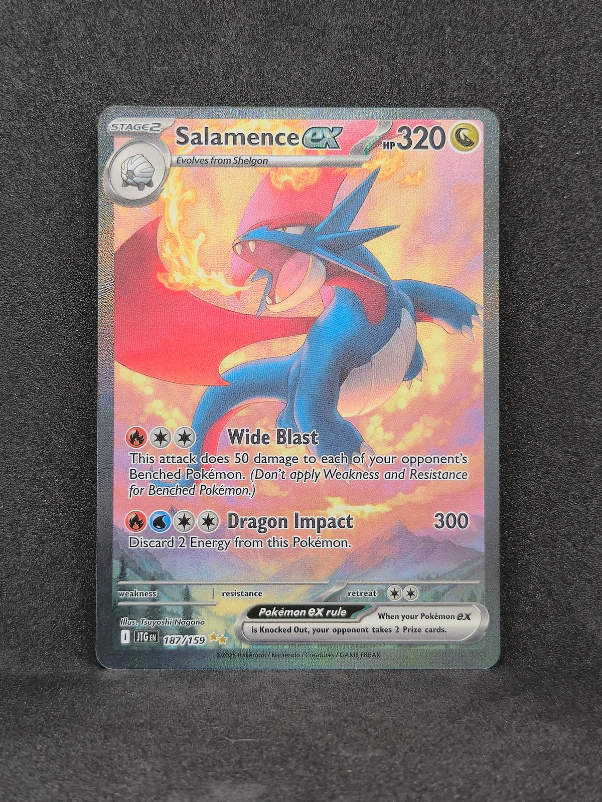Salamence ex Journey Together #187