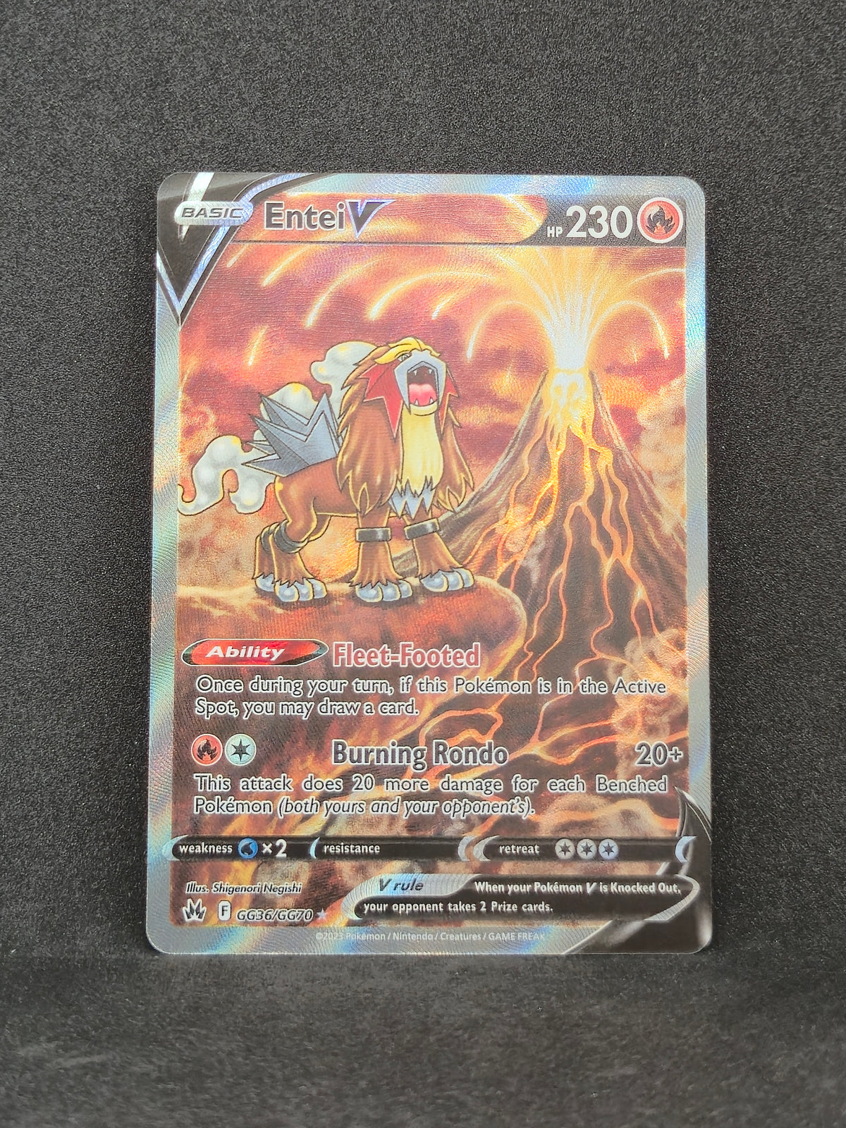 Entei V Crown Zenith #GG36