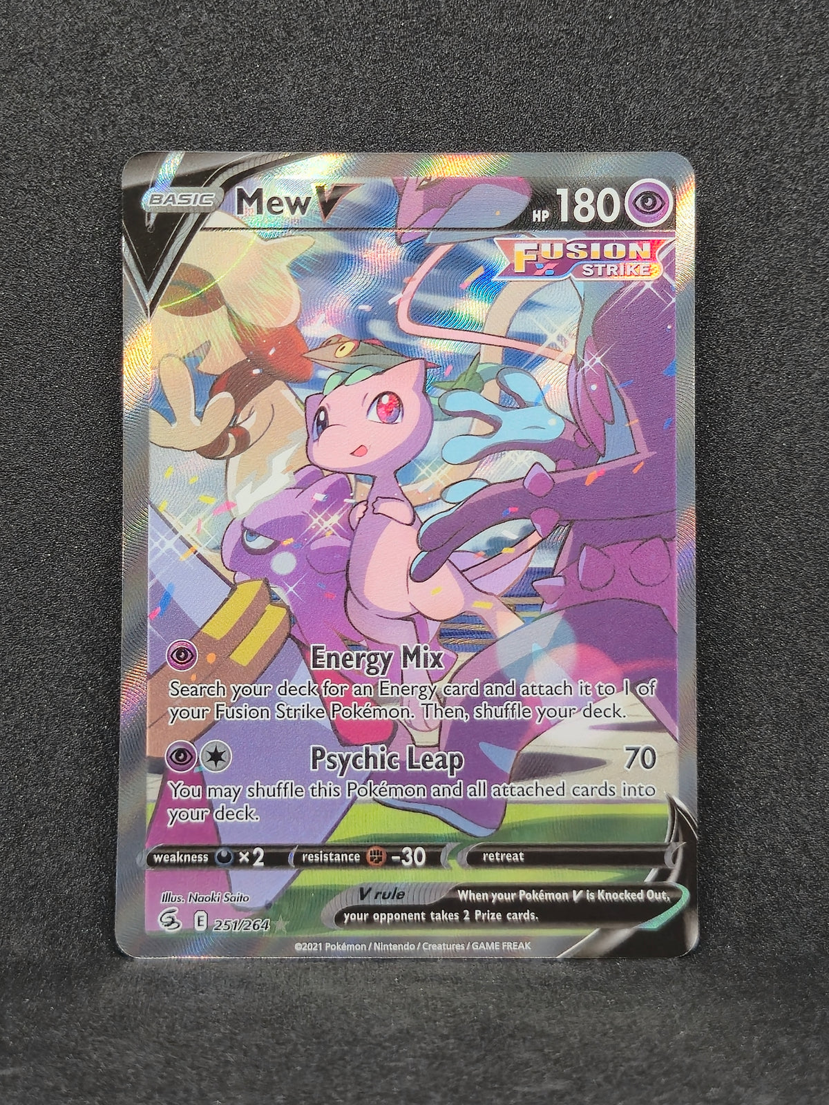 Mew V Fusion Strike #251